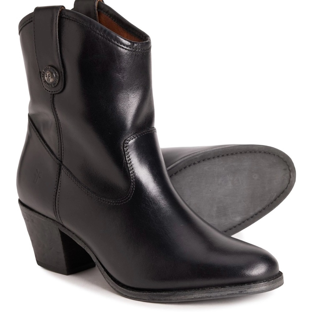 Frye Jackie Button Short Boots (Leather)